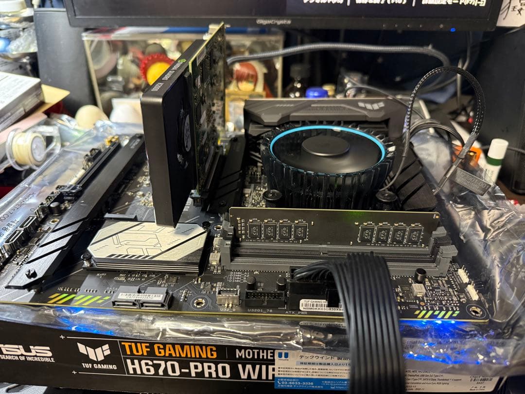 TUF GAMING H670-PRO WIFI D4 動作確認済