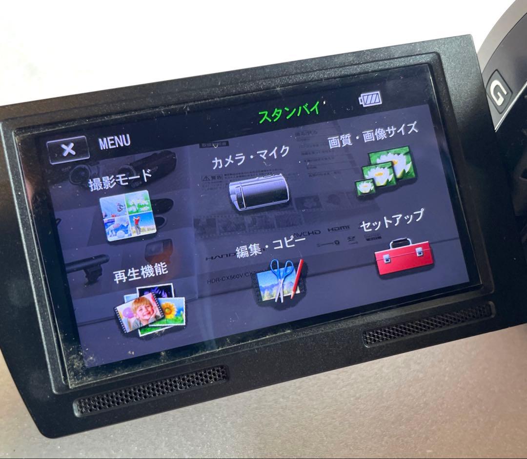【即決OK】ソニー HDR-CX560V 動作良品 付属品完備・元箱付・64GB