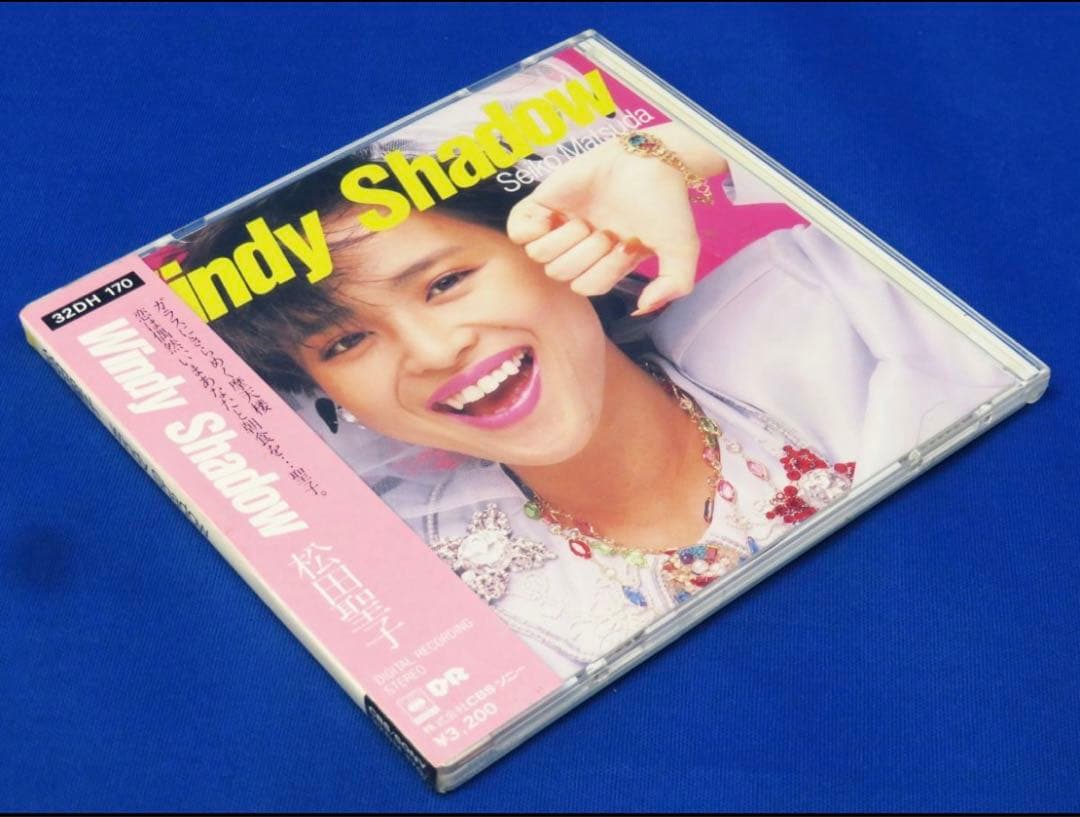 【 稀少未開封新品 】松田聖子／Windy Shadow 旧企画スリムケース仕様