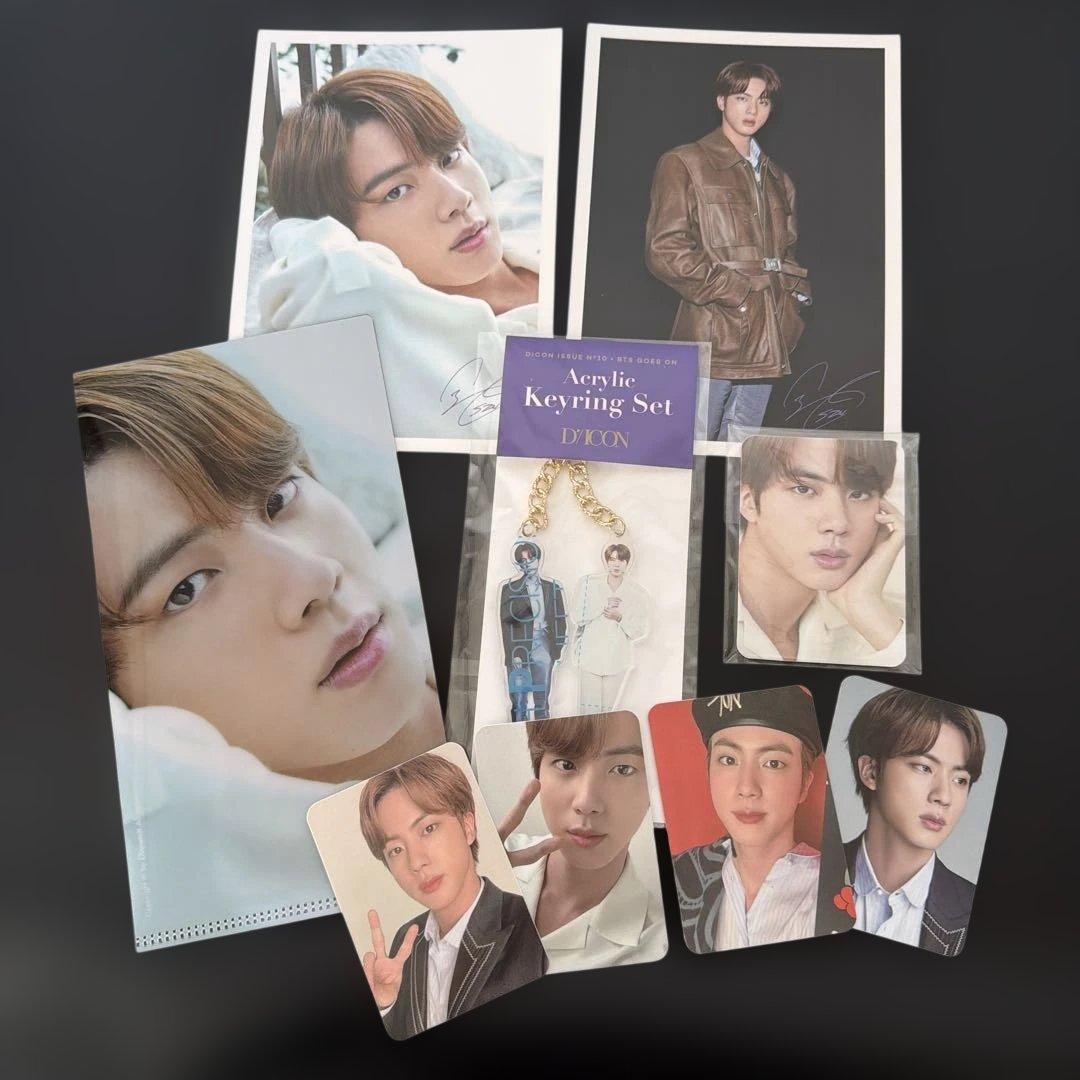 BTS ジン　NO MORE DREAM トレカ　キーリング