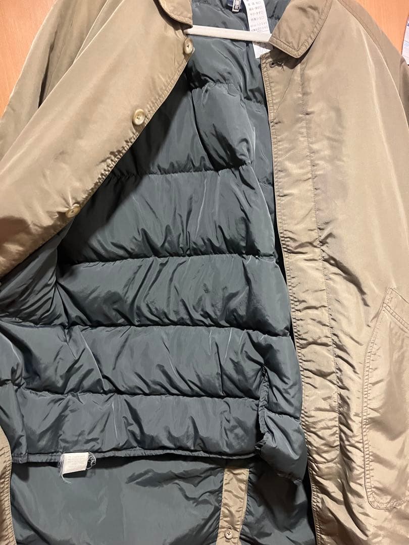mont-bellモンベル ダウンライナーコート中ダウン取外し可能モデル）XL