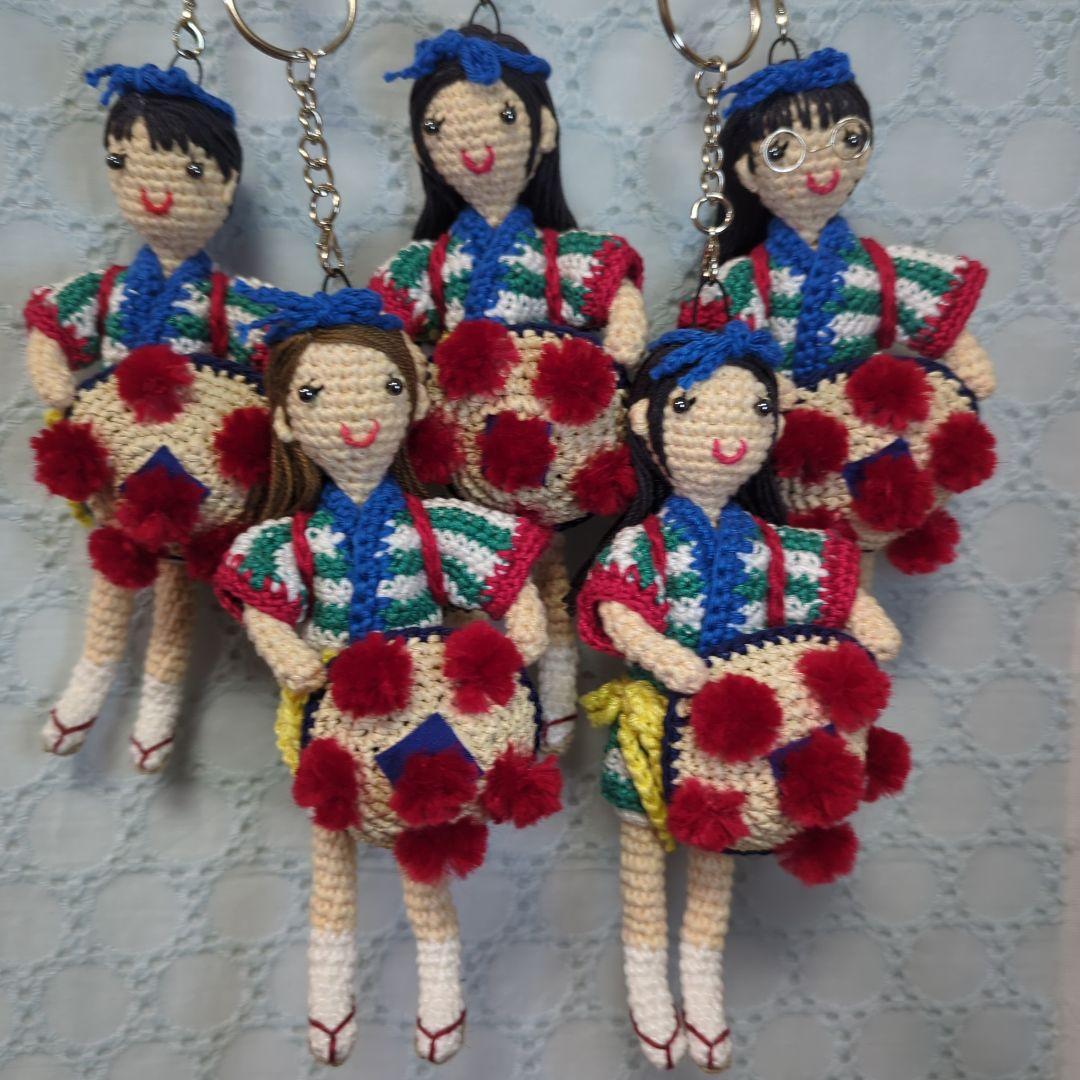 ちゃちゃまるオーダー品 花笠ドール3体