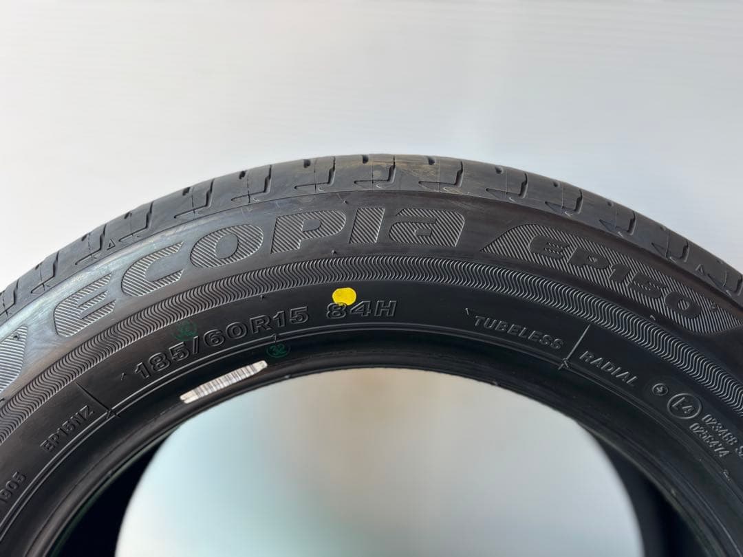 ✅185/60R15 ブリヂストンエコピアEP150新品未使用品 送料無料‼️