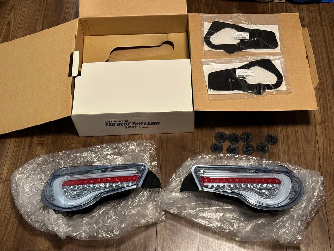 86 BRZ ゼロスポーツ ヴァレンティ コラボLEDブルーテールランプ