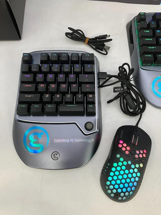 GameSir VX2 分割型キーボード 片手ゲーミングキーボード＆マウス