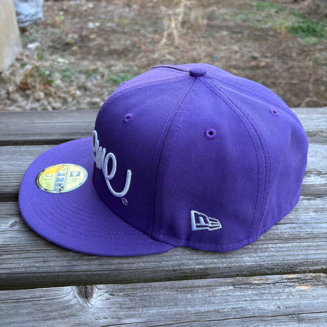 Supreme×NEW ERA ハンドスタイルロゴキャップ 60.6