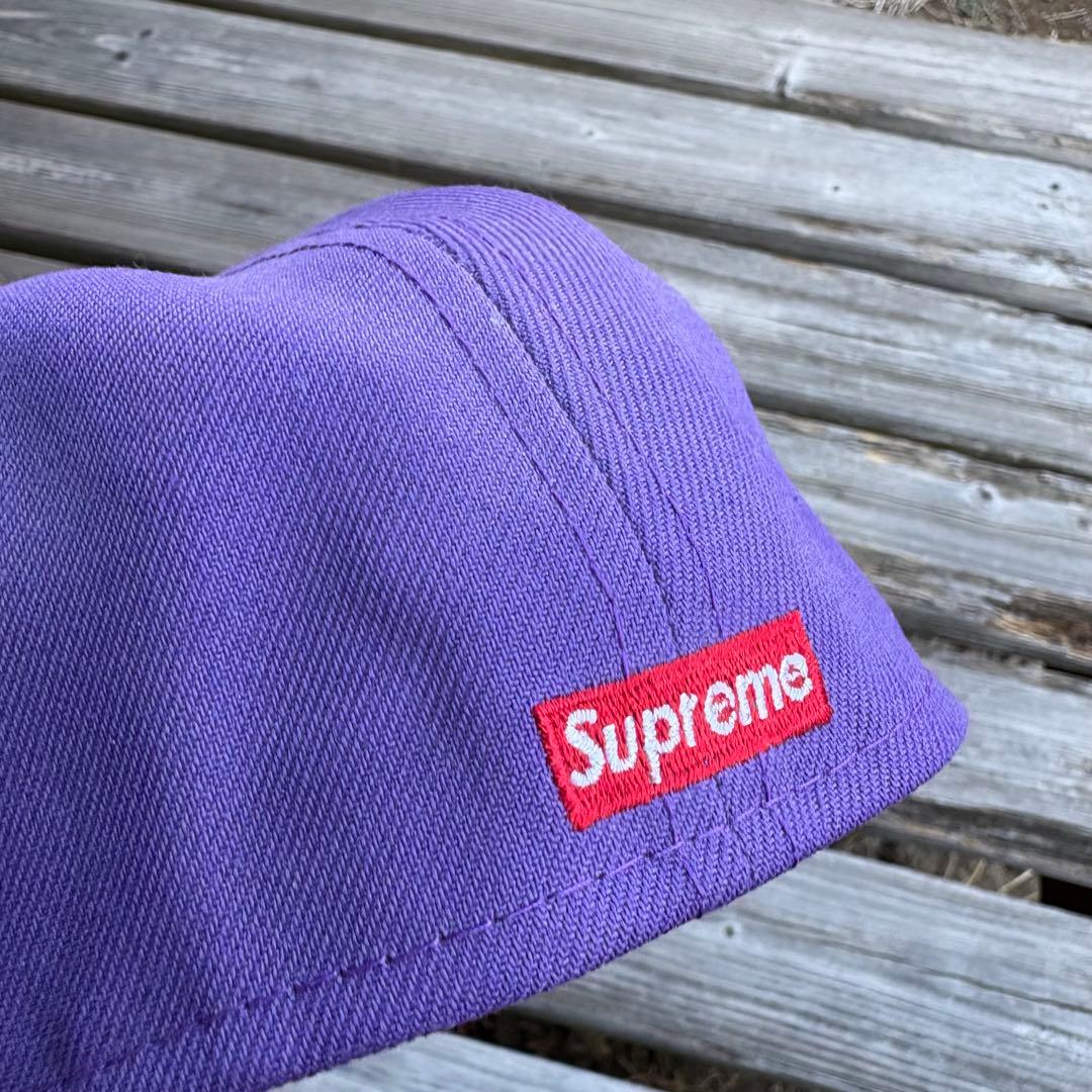 Supreme×NEW ERA ハンドスタイルロゴキャップ 60.6