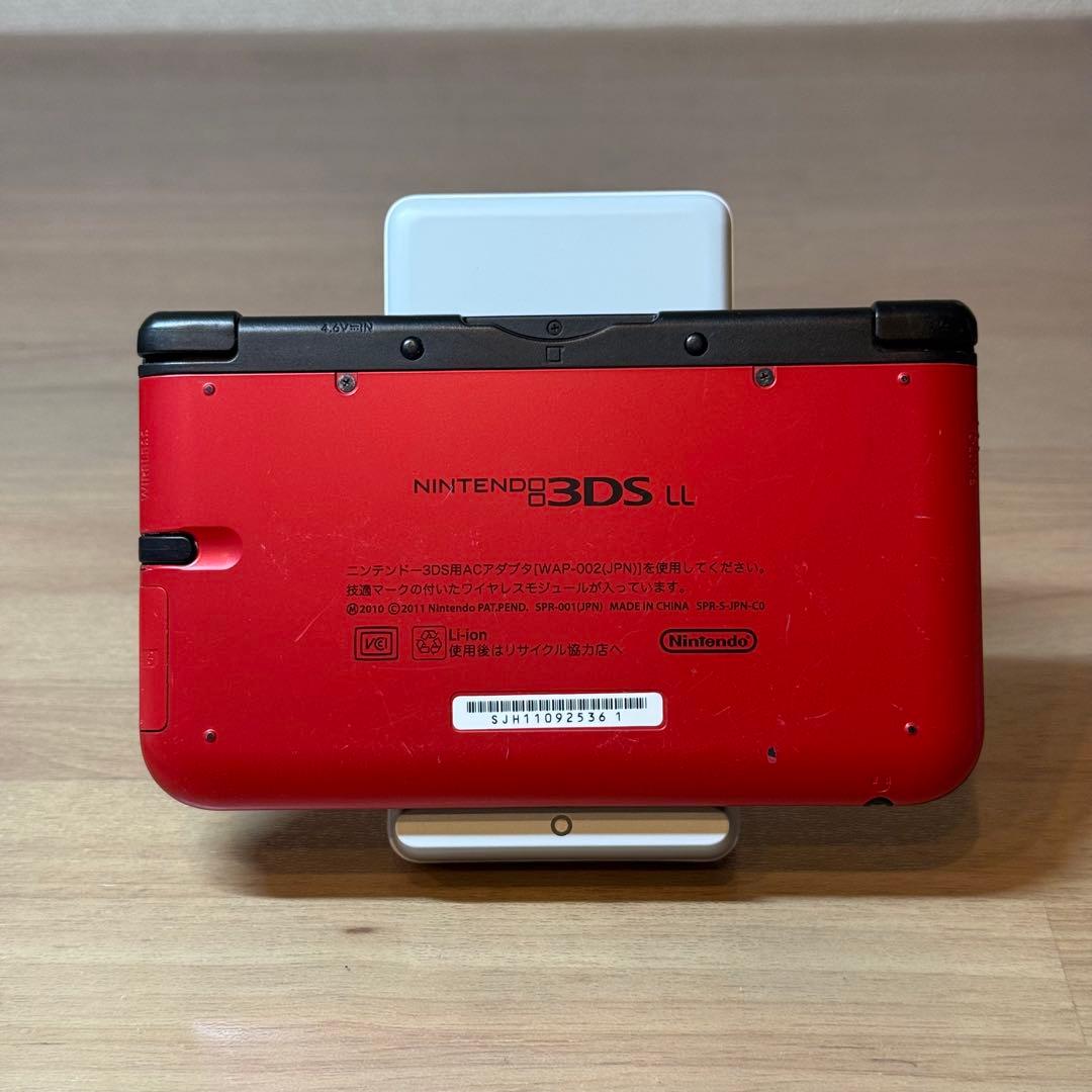 3-205 ニンテンドー3DS LL レッド×ブラック