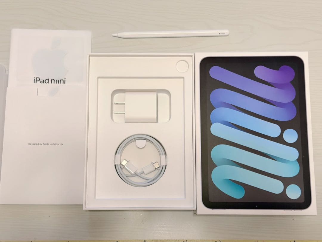 【完品美品】iPad mini 第6世代 セルラー + Apple Pencil
