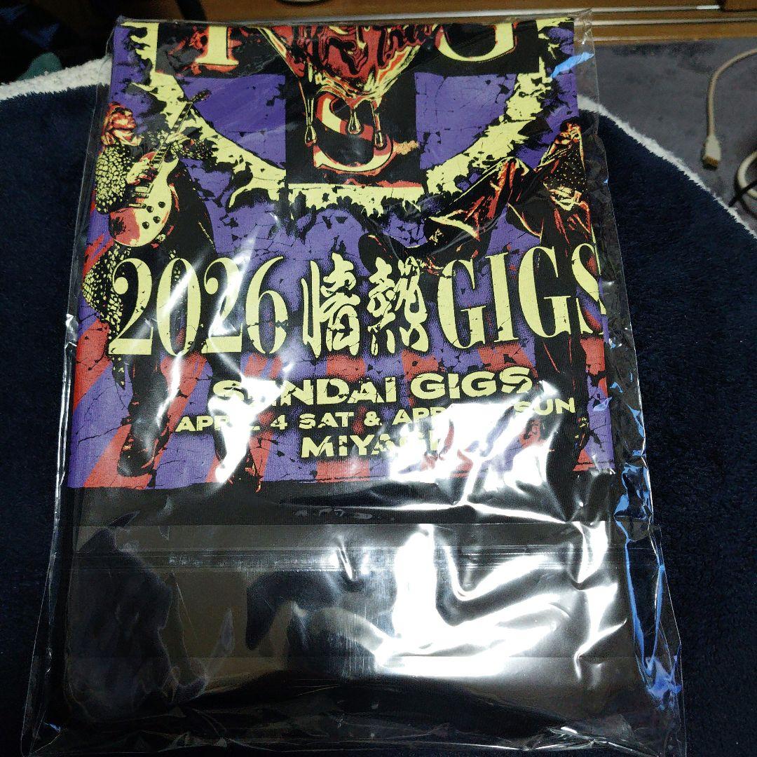 B’z SHOWCASE 2026 情熱GIGS 仙台　Tシャツ Lサイズ