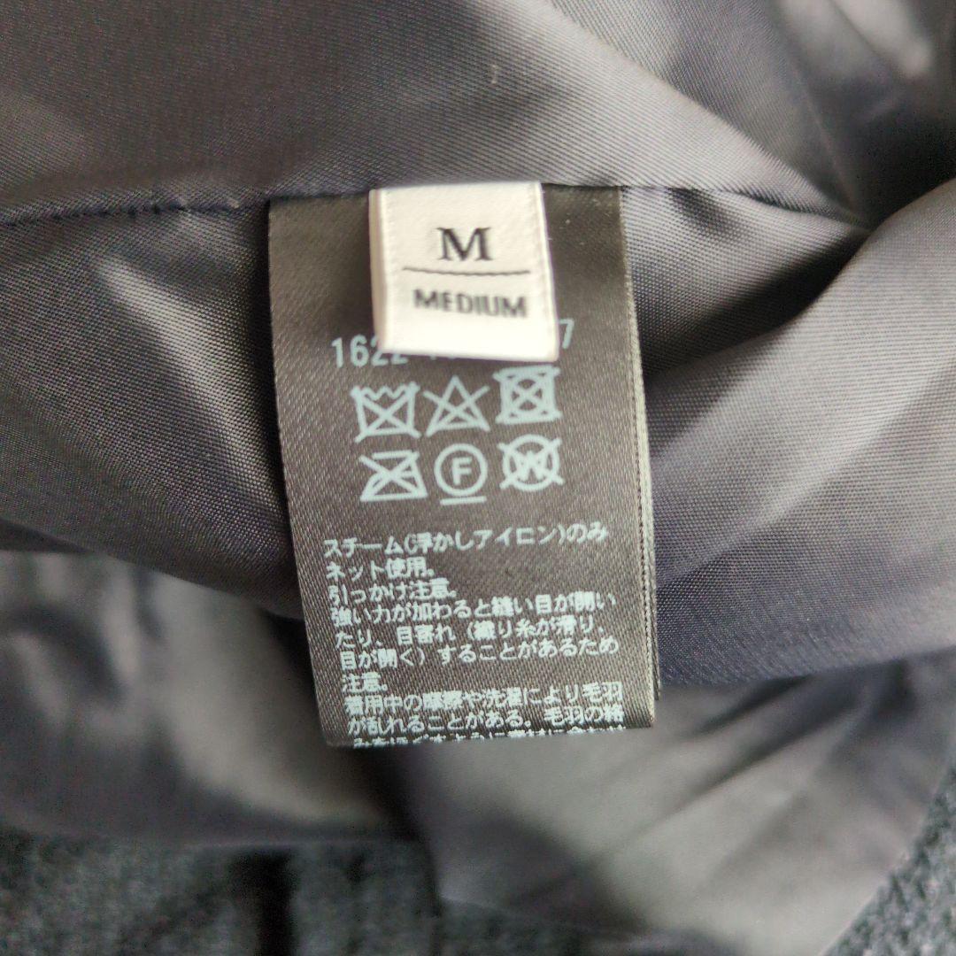 【美品】ビューティーアンドユース　ポリエステルツイード フリンジ ジャケット