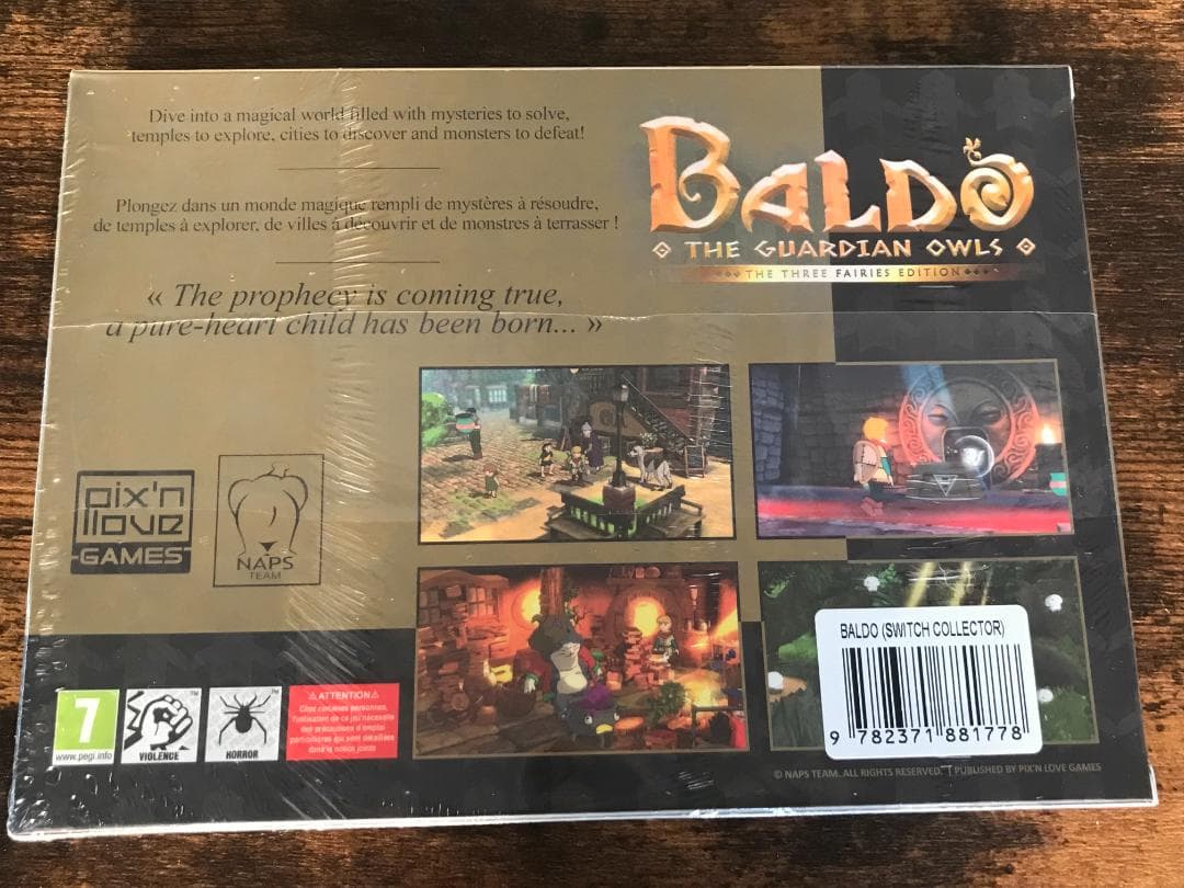 Baldo: The Guardian Owls 新品未開封 Switch