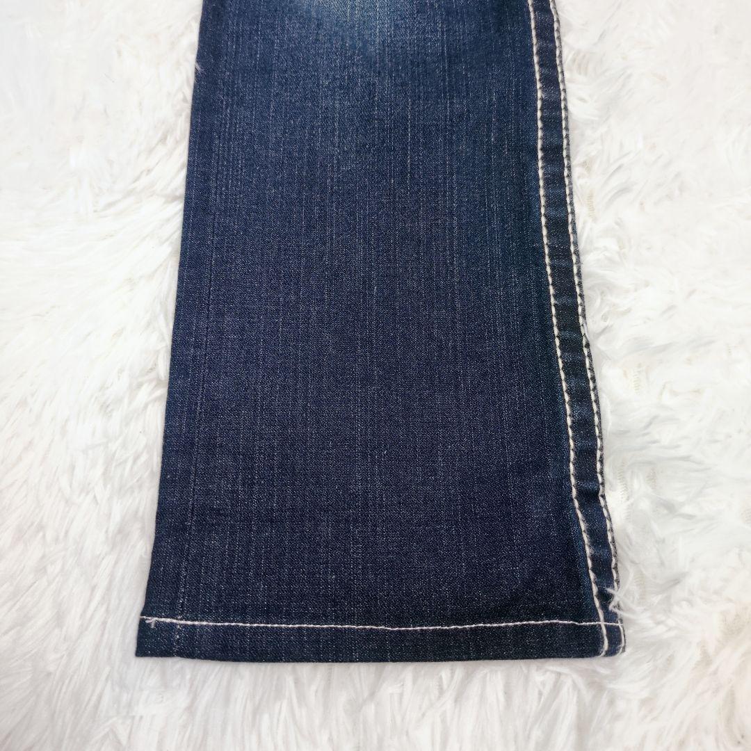 TRUE RELIGION トゥルーレリジョン ストレートデニム スワロフスキー
