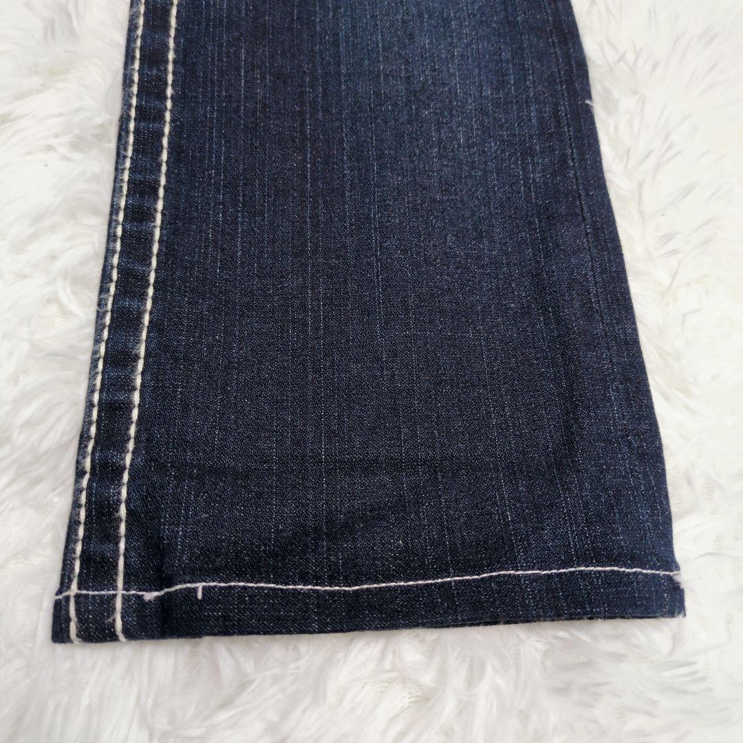 TRUE RELIGION トゥルーレリジョン ストレートデニム スワロフスキー