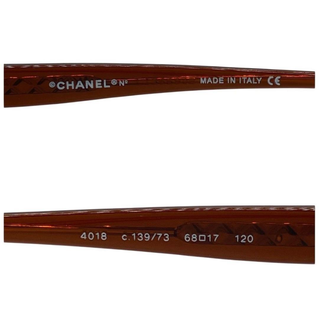【美品】CHANEL シャネル サングラス ココマーク　プレートロゴ　ケース付き