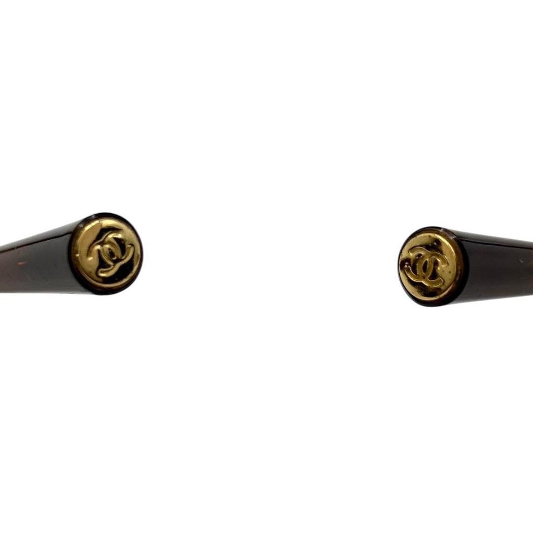 【美品】CHANEL シャネル サングラス ココマーク　プレートロゴ　ケース付き