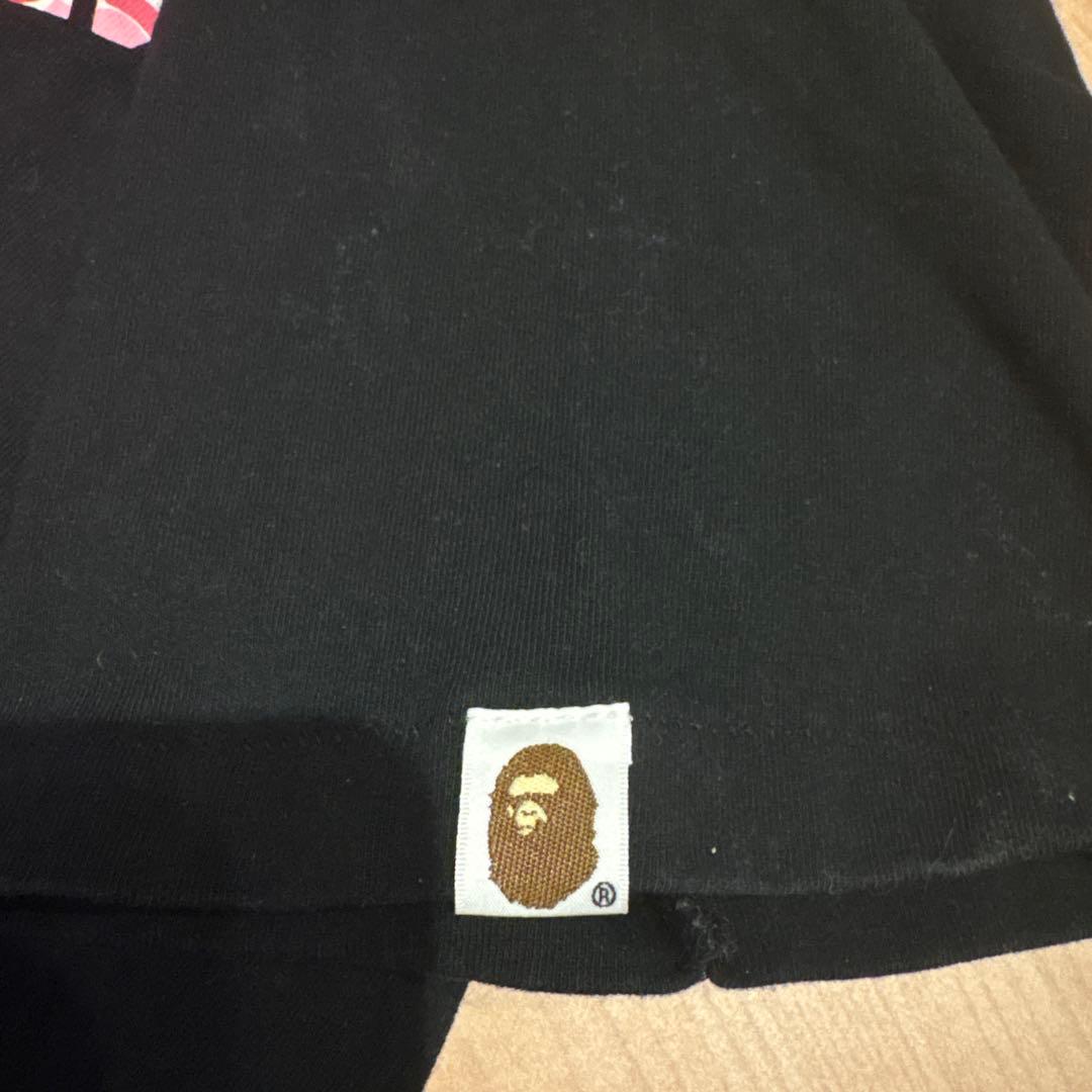A BATHING APE 黒 Tシャツ M