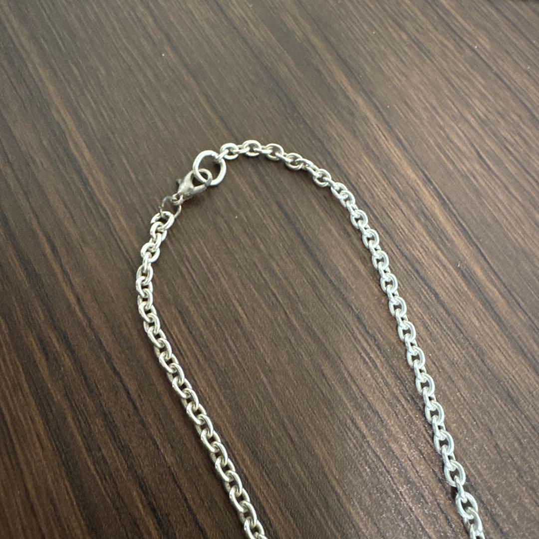 GUCCI シルバー ダブルGロゴ ネックレス