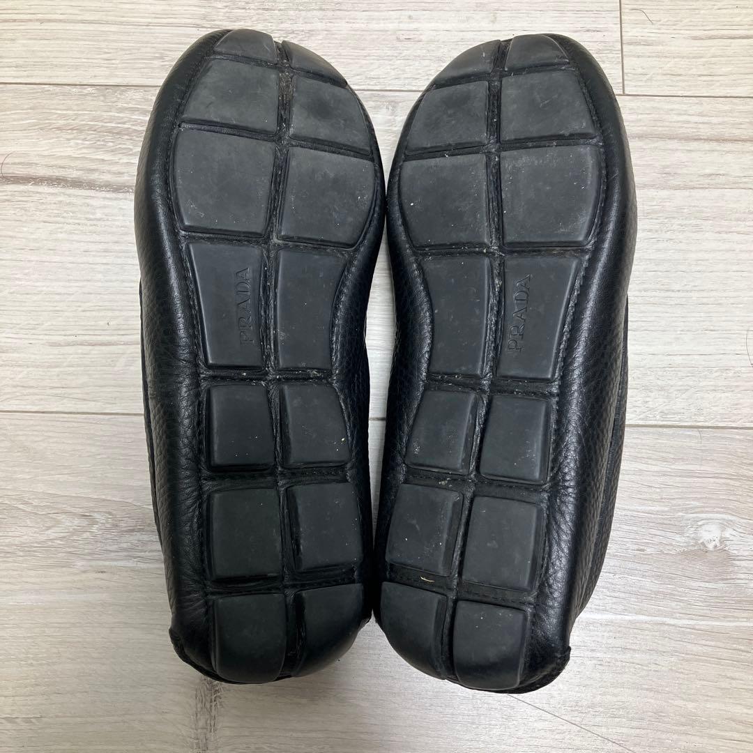[美品】PRADA プラダ　ドライビングシューズ　メンズ　サイズ5