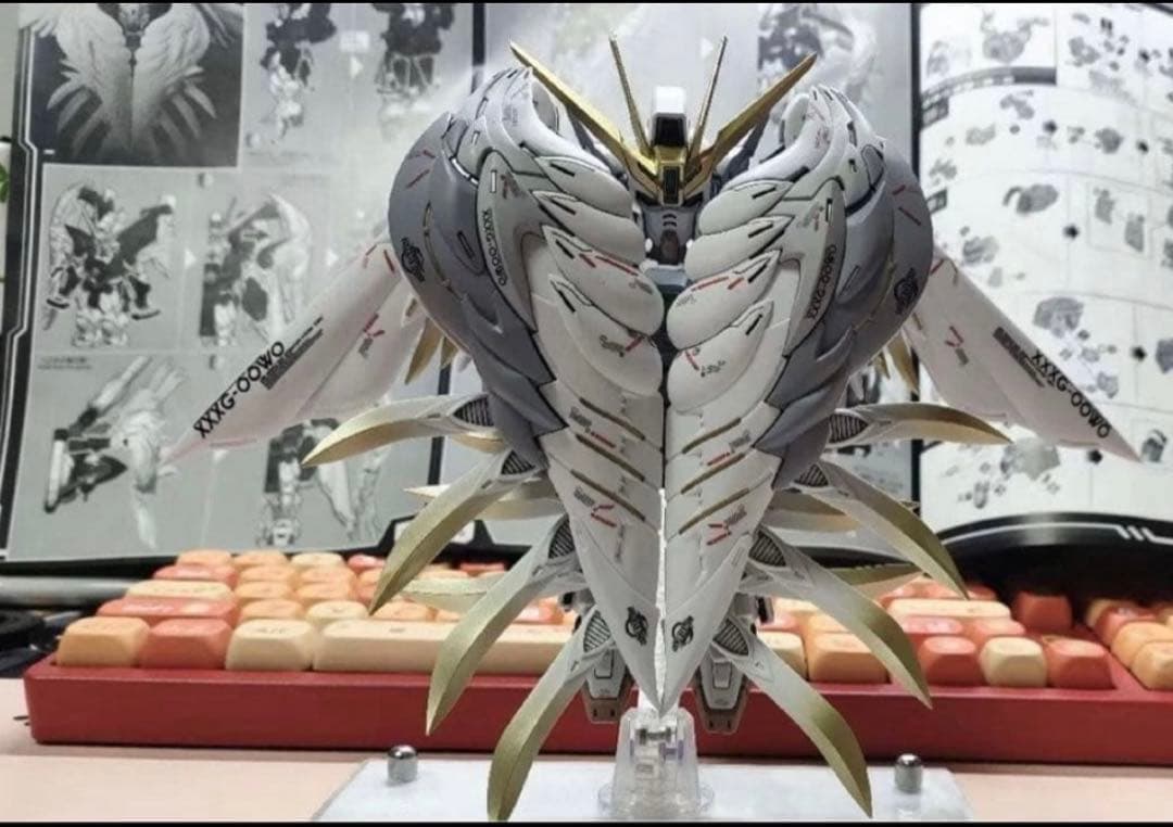 MGSD ウイングガンダムゼロew　スノーホワイト　プレリュード 海外