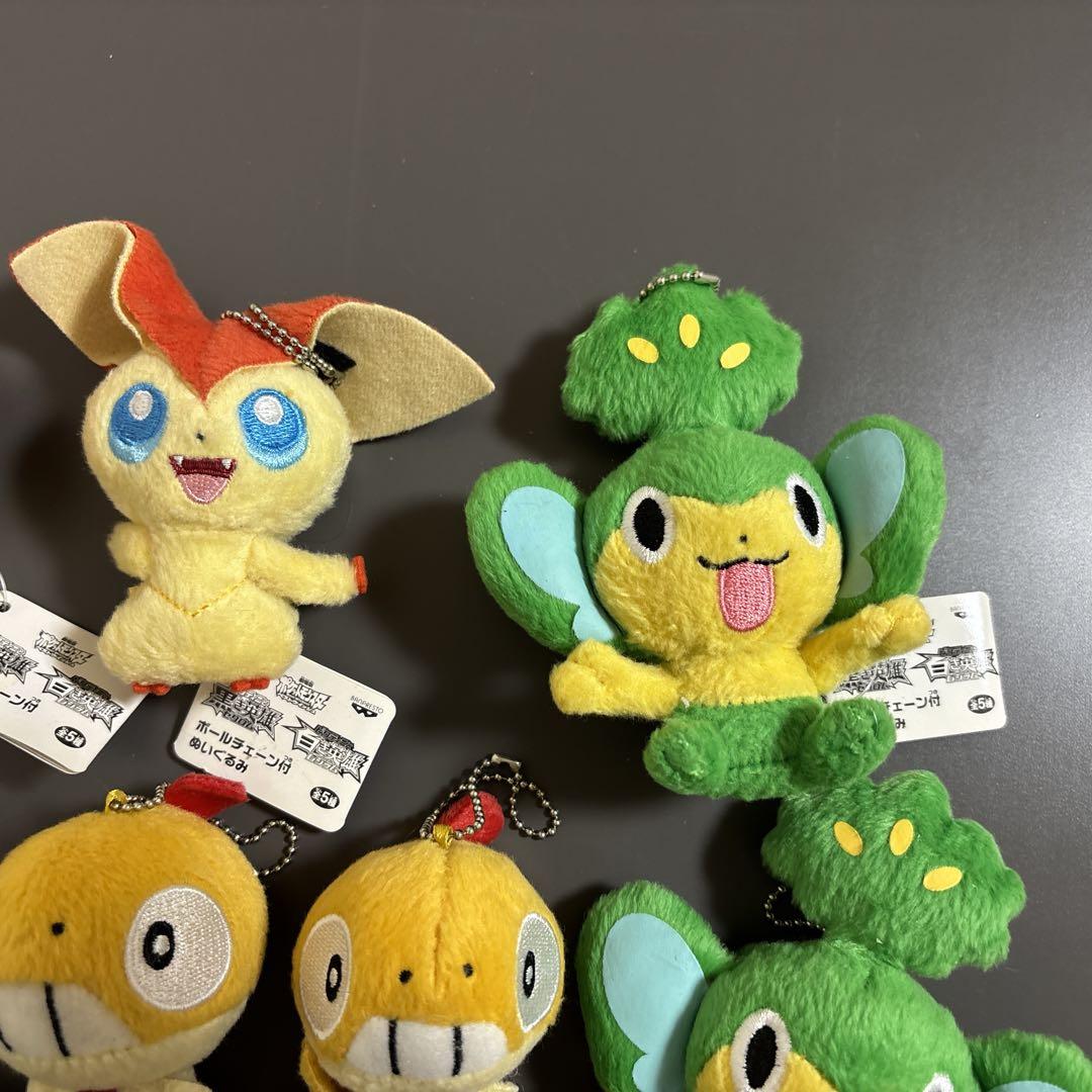 ポケモンぬいぐるみ　キーホルダー　11個セット　2011年製　バンプレスト