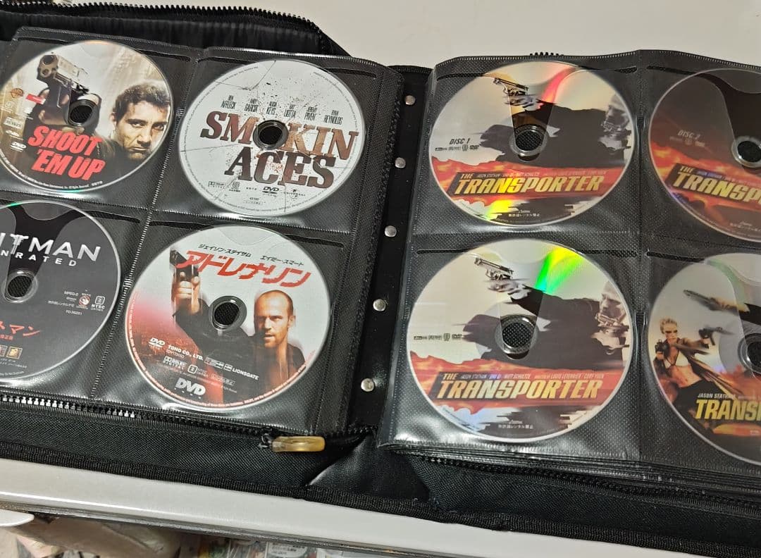 【中古】洋画 DVD コレクション1995〜2008年？作品　収納ファイル保管