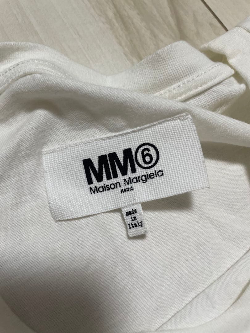 MM6 MAISON MARGIELA マルジェラ　Tシャツ　ホワイト　Sサイズ
