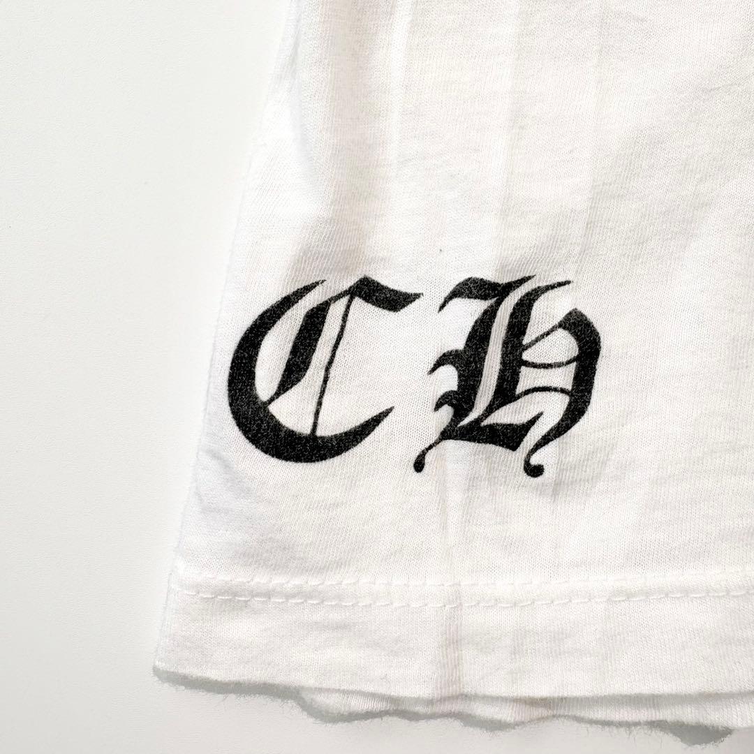 CHROME HEARTS Tシャツ CHプラス フレームドクロス Vネック S