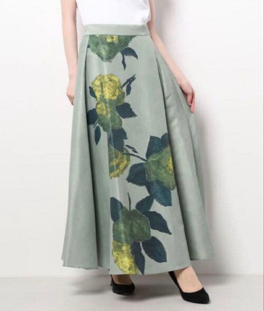 【専用】Ameri ELLIE ASYMMETRY PLEATS SKIRT