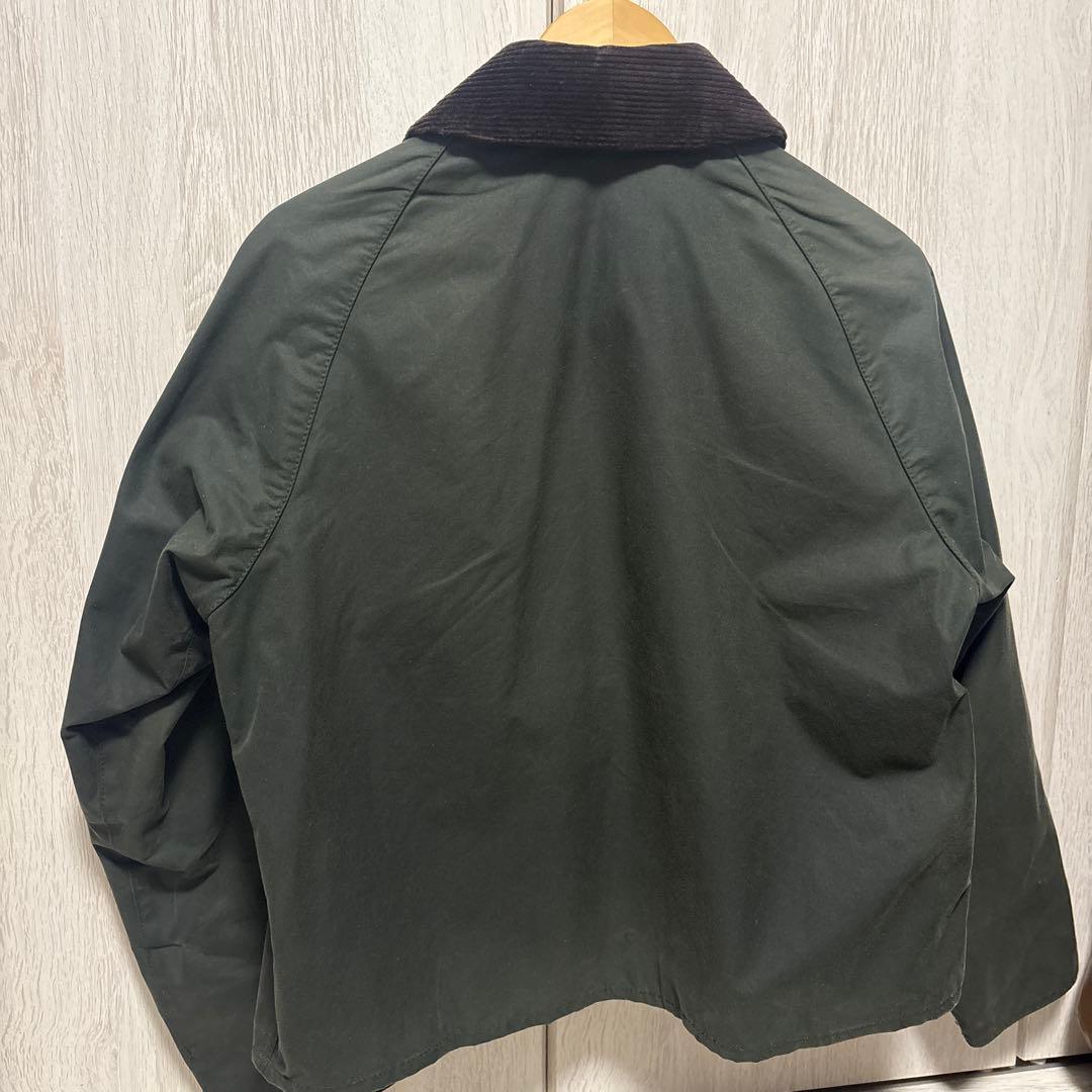 Barbour / spay オイルドショートブルゾン 【未開封オイル缶付き】