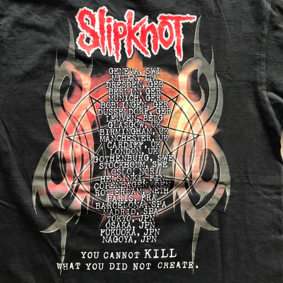 02 スリップノット slipknot 2004年製ヴィンテージ Tシャツ