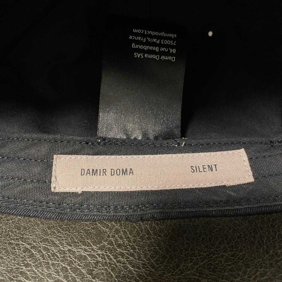 SILENT BY DAMIR DOMA キャップ　グレー　ネイビー