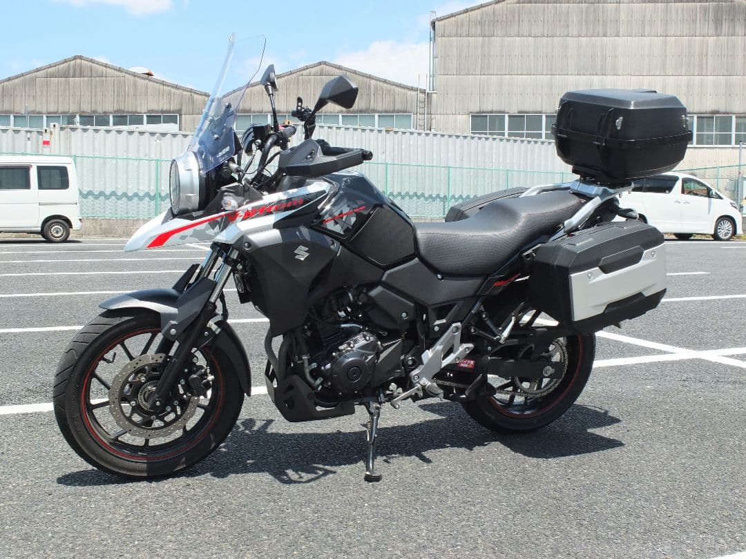 スズキ Vストローム250　特注シート　ハイシート