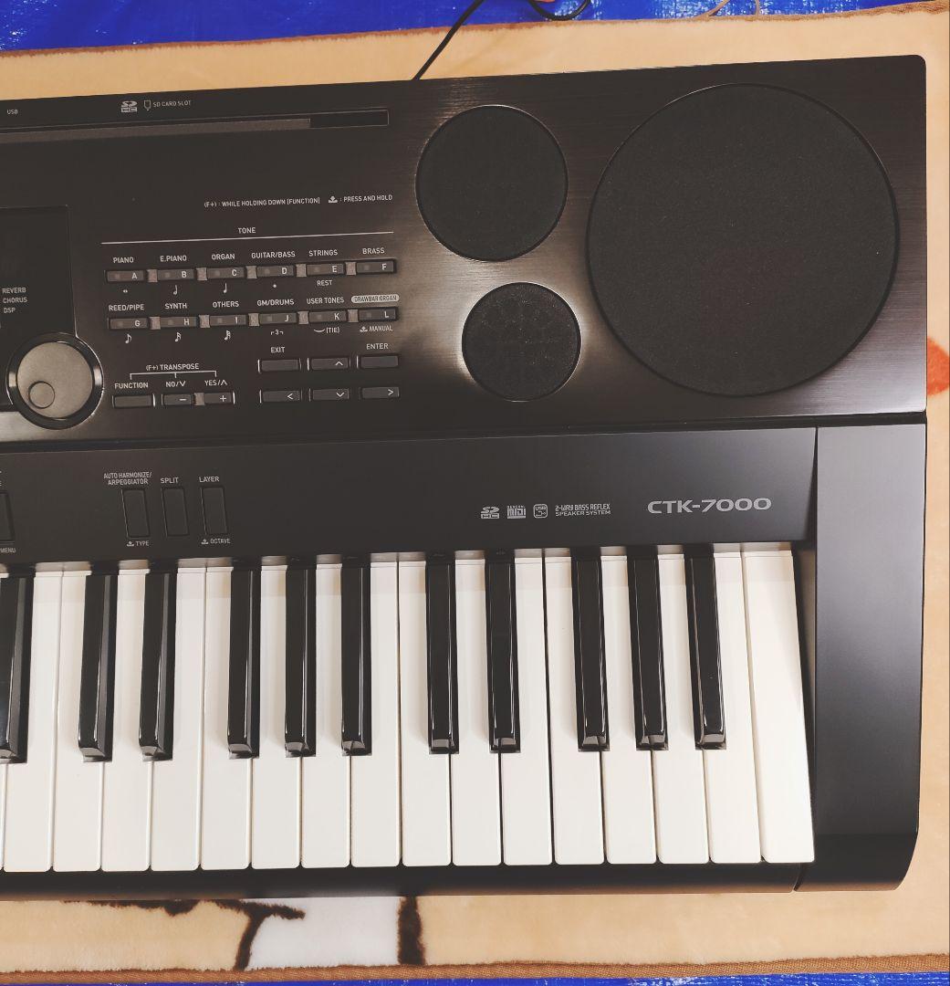 CASIO CTK-7000 61鍵 ブラック