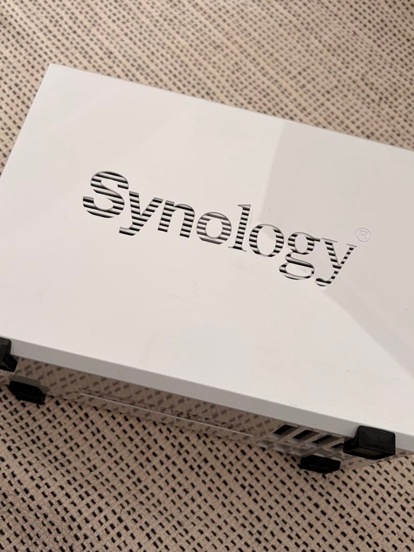 Synology DS220j NAS 本体＋電源アダプター 動作確認済み 美品