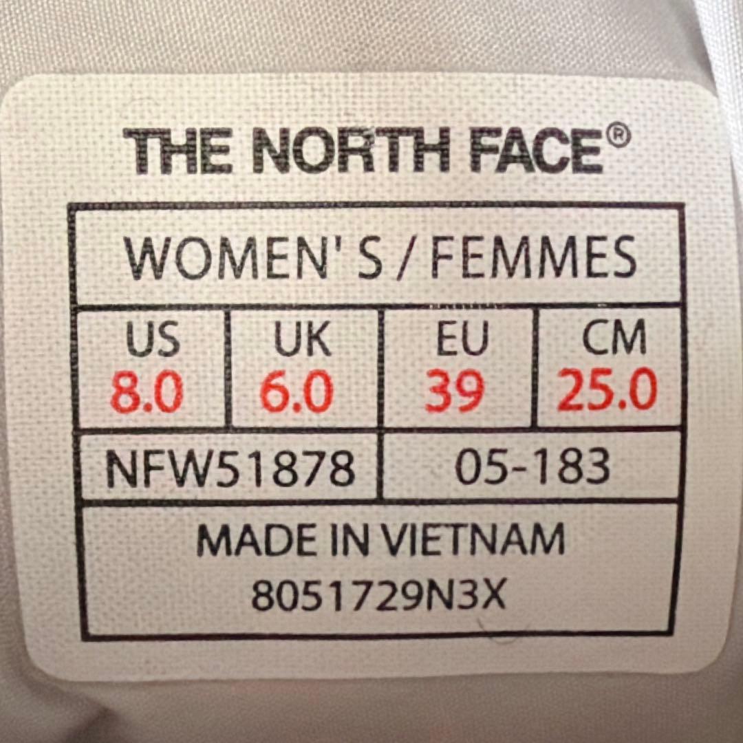 THE NORTH FACE ブラック ヌプシブーティ US8 ノースフェイス黒