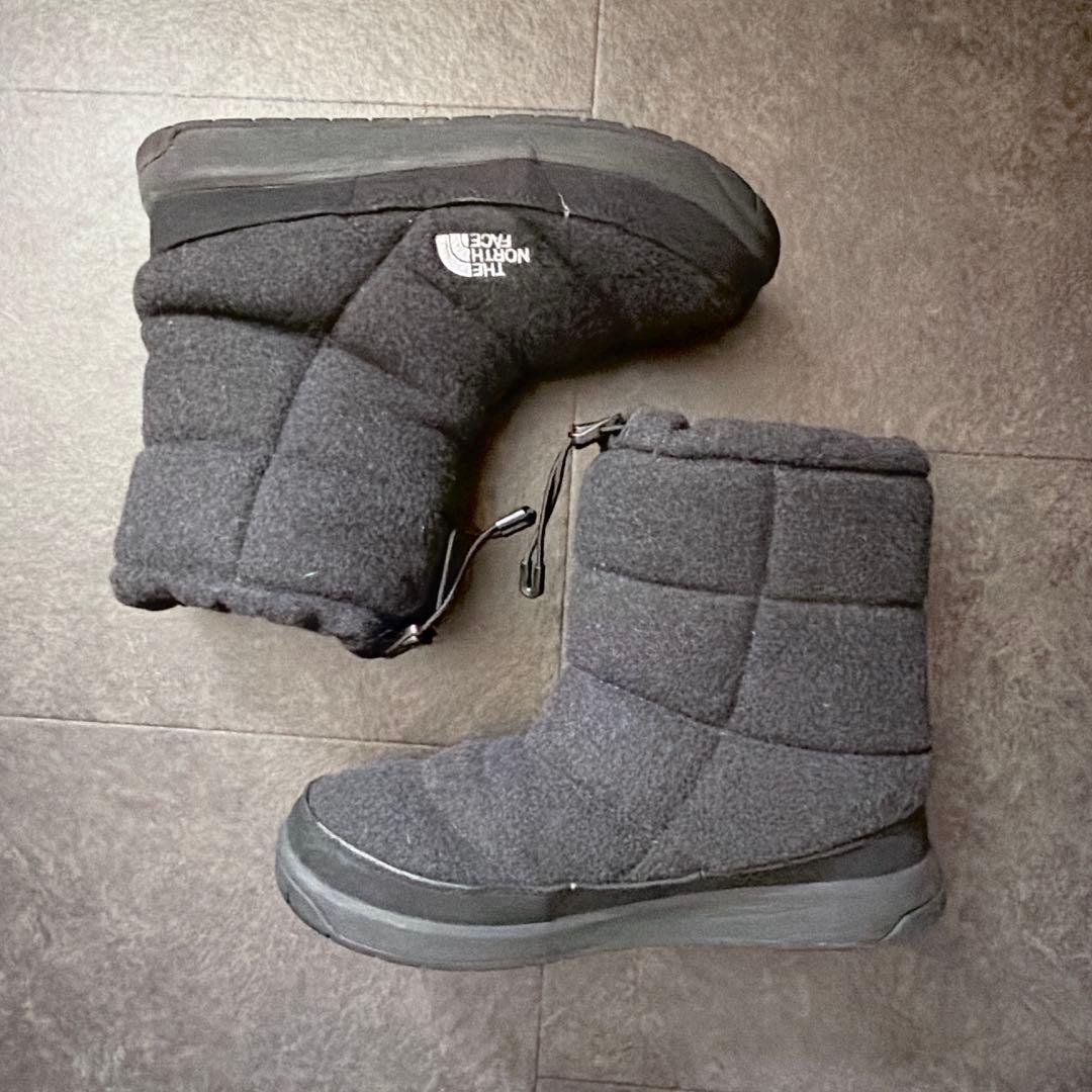 THE NORTH FACE ブラック ヌプシブーティ US8 ノースフェイス黒