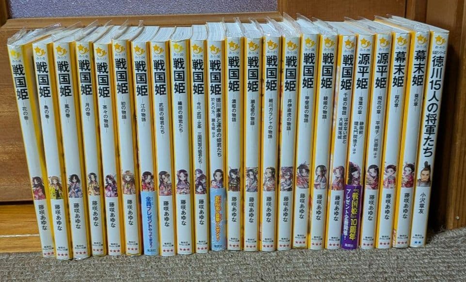 戦国姫　源平姫　幕末姫　小説23冊セット