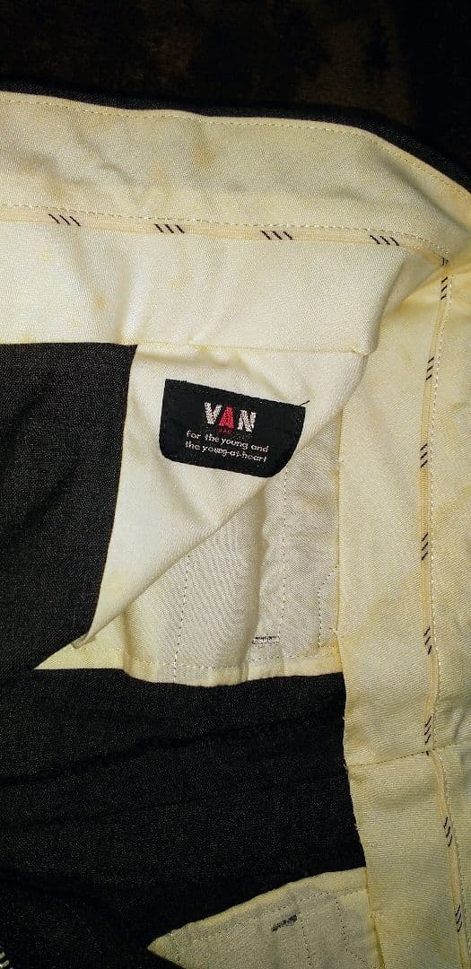 【希少】VAN jac IVYモデルスーツ チャコールグレー M ・78cm