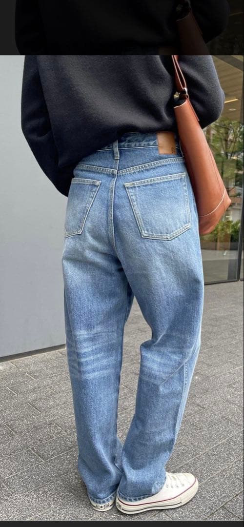 パンツ Spick and Span 51/2 CURVE LINE_DENIM