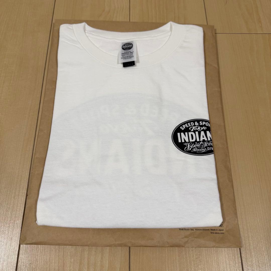 日*4様 【新品未使用】東京INDIANS Tシャツ Lサイズ