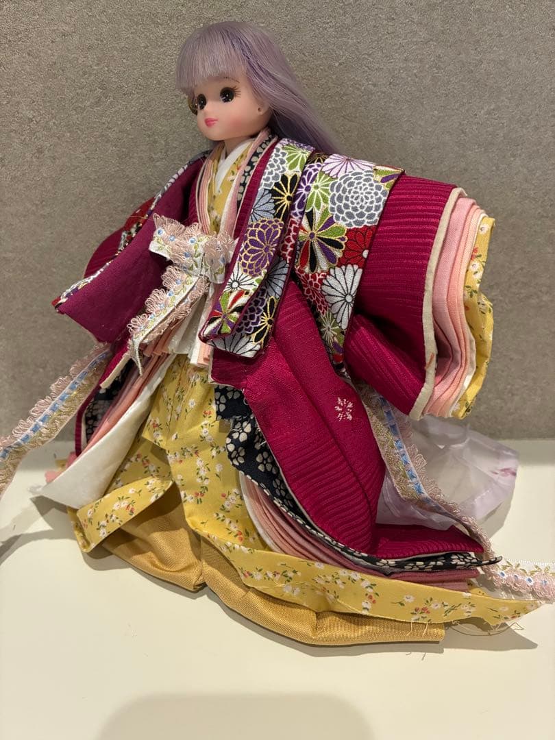 リカちゃん ひな祭り 十二単風衣装 【衣装のみ】