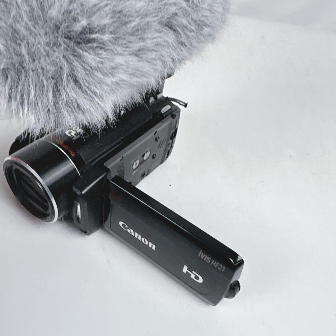 Canon ハイビジョンデジタルビデオカメラ iVIS HF21 /DM-100