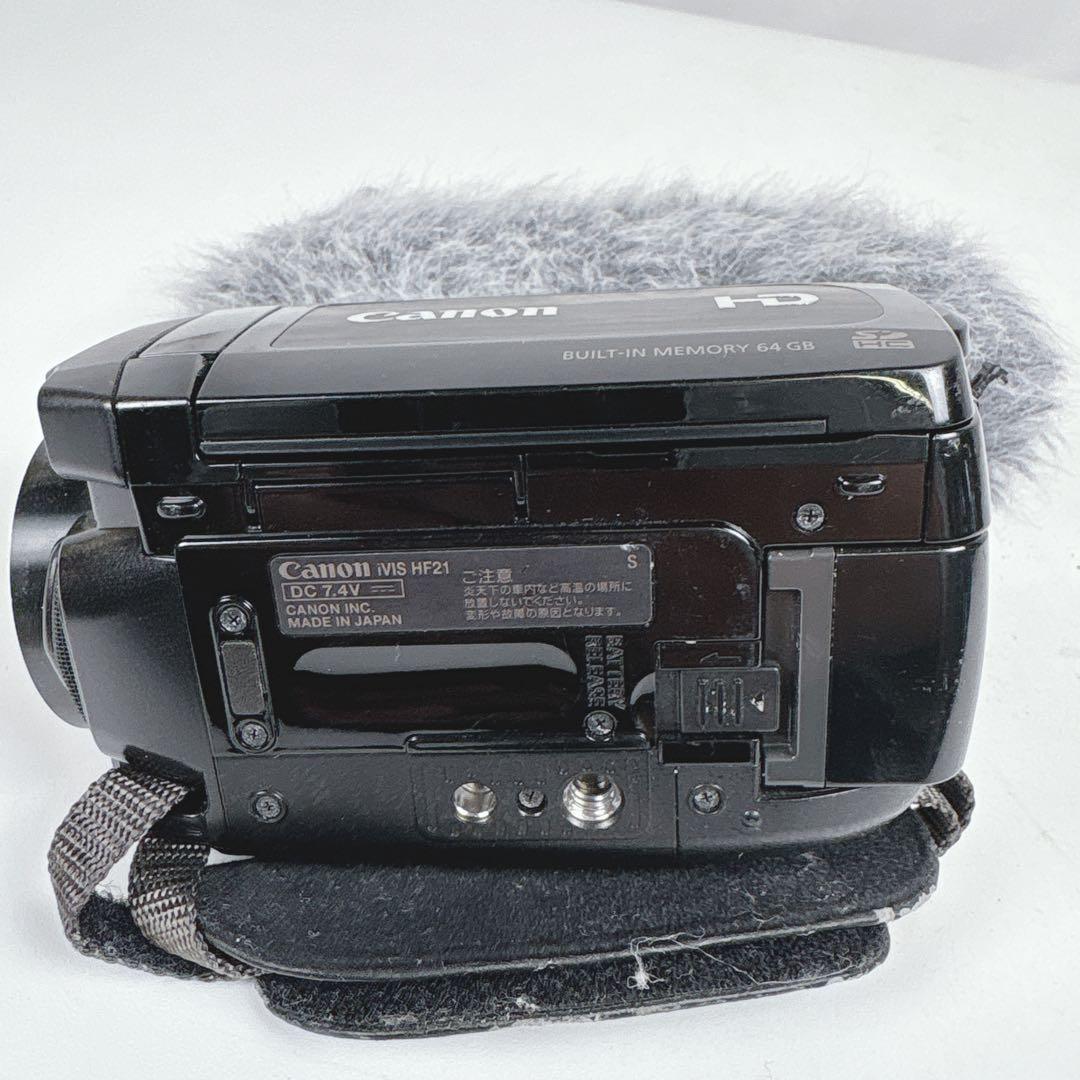 Canon ハイビジョンデジタルビデオカメラ iVIS HF21 /DM-100