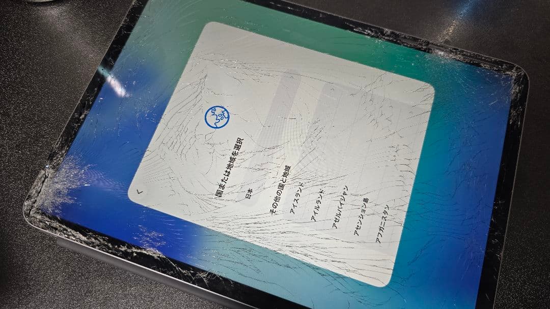 11センチ　ipad pro 2018 256g ジャンク品　ipadパーツ
