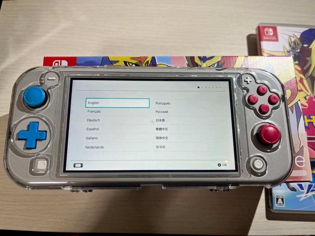 Nintendo Switch lite シアンマゼンタ　ポケモンソフト付き