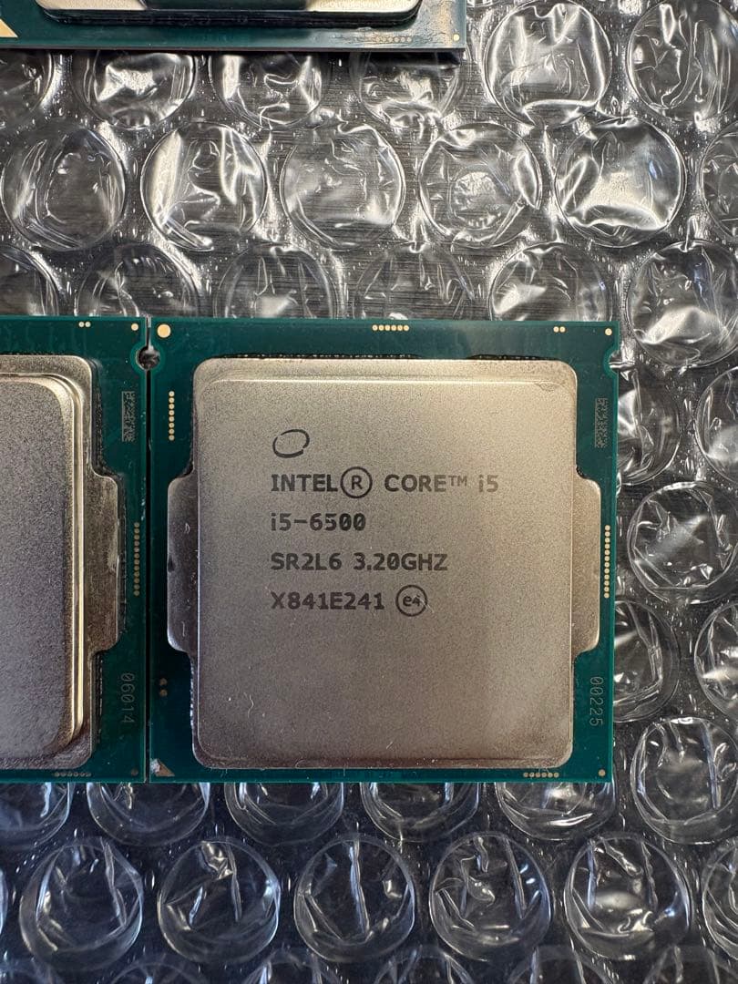 Intel i5-7500x3 & i5-6500x4 cpu 7個セット