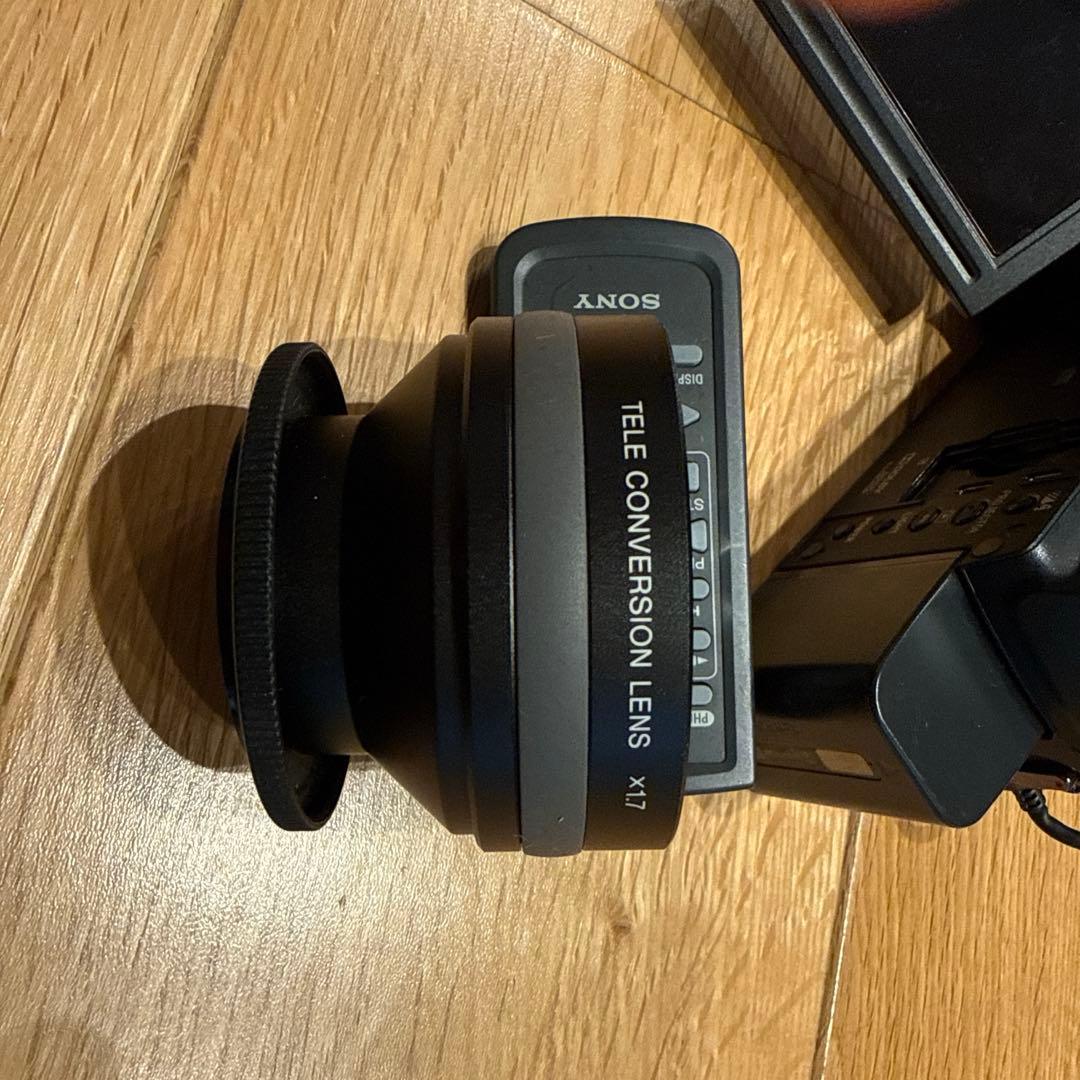 sony HDR-PJ800 テレコンバージョンレンズ付き