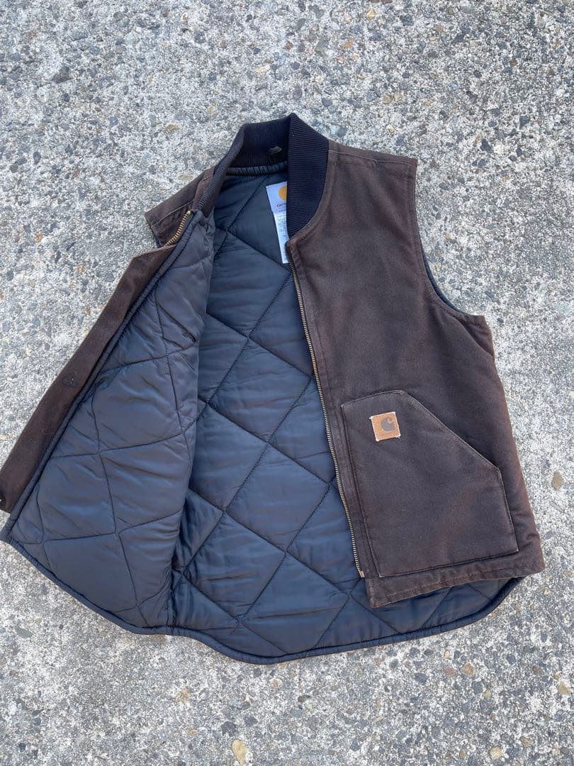 K*i様 Carhartt ダックベスト　V02 DKB S サイズ