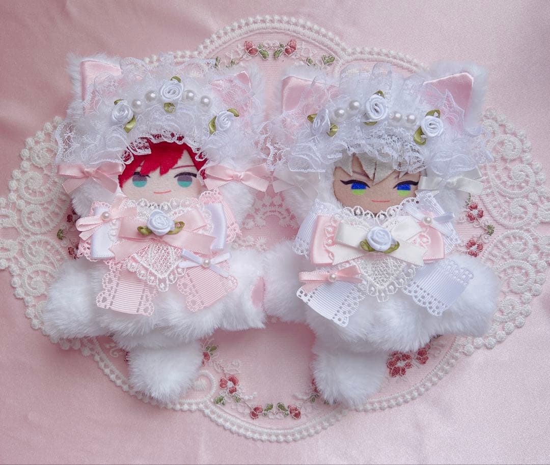 ぬい服 10cm おすわり(右・左)